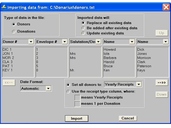 Importing Data