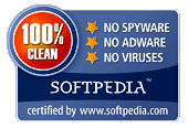 100% Clean - No spyware, adware or viruses